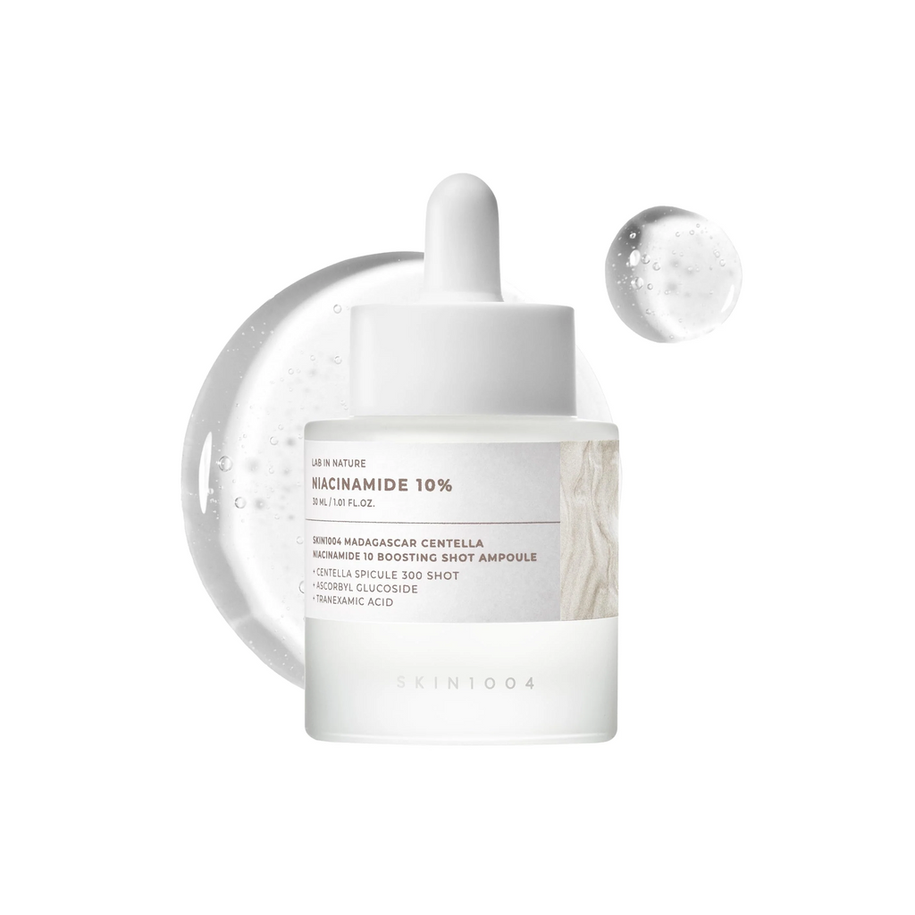 The product of SKIN1004 Madagascar Centella Niacinamide 10 Boosting Shot Ampoule 
