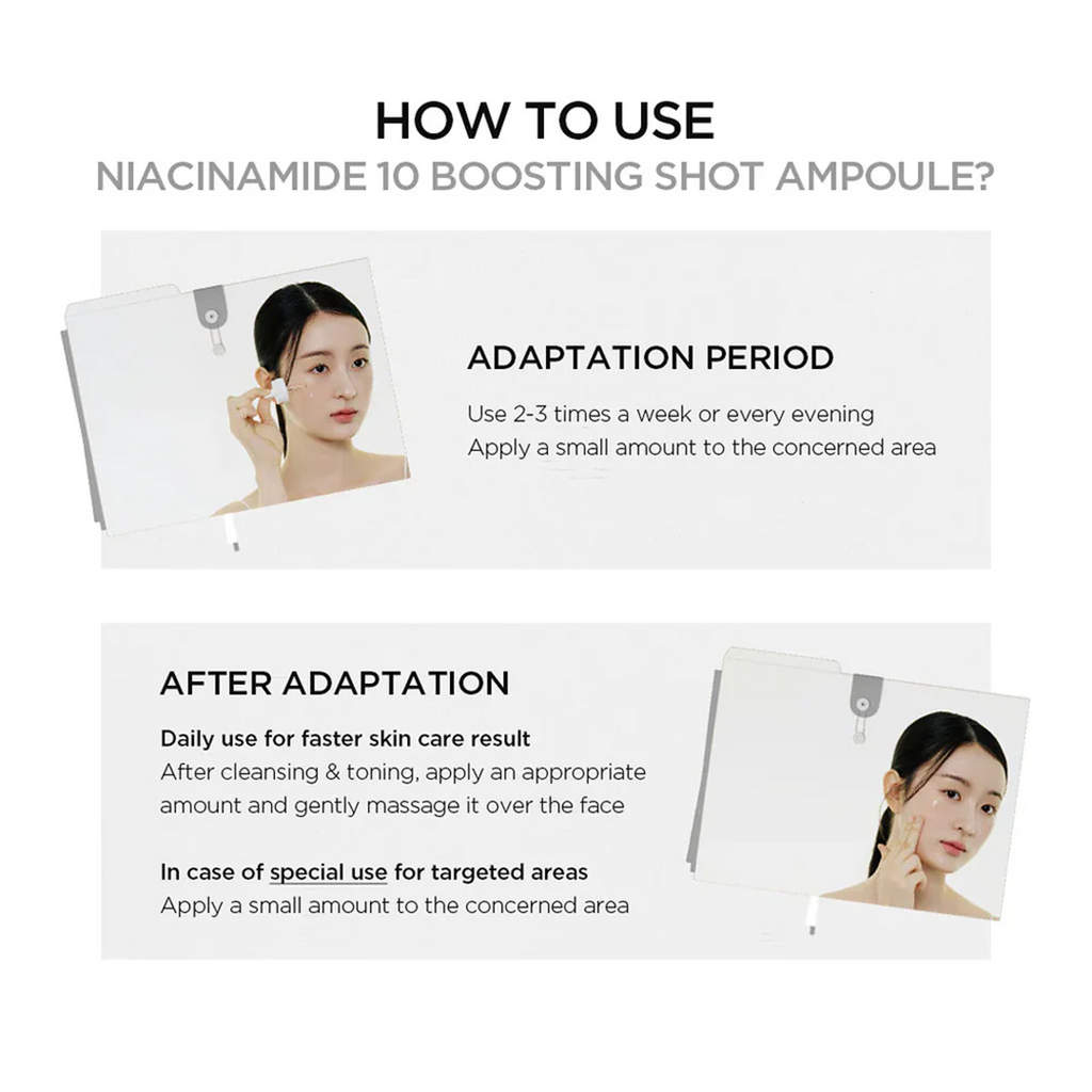 Advantages of using SKIN1004 Madagascar Centella Niacinamide 10 Boosting Shot Ampoule 