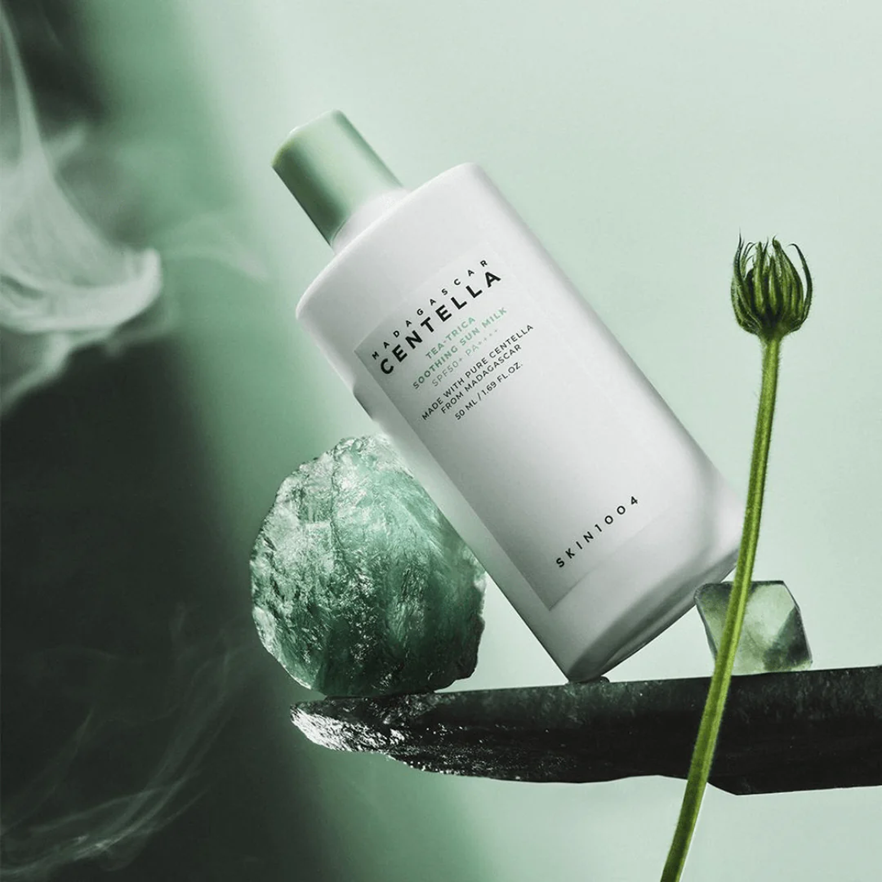 SKIN1004 Madagascar Centella Tea-Trica Soothing Sun Milk available on qasrjamal