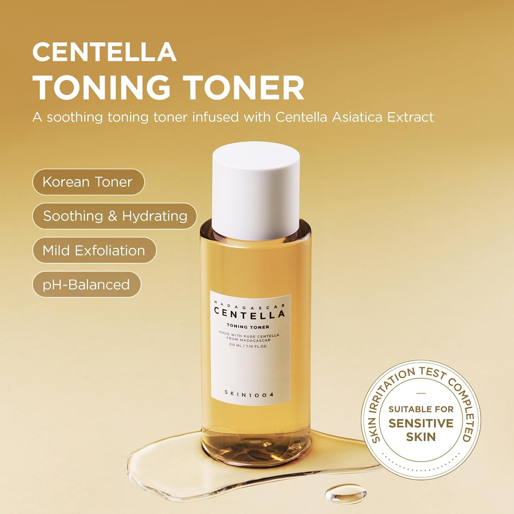 Benefits of using SKIN1004 Madagascar Centella Toning Toner