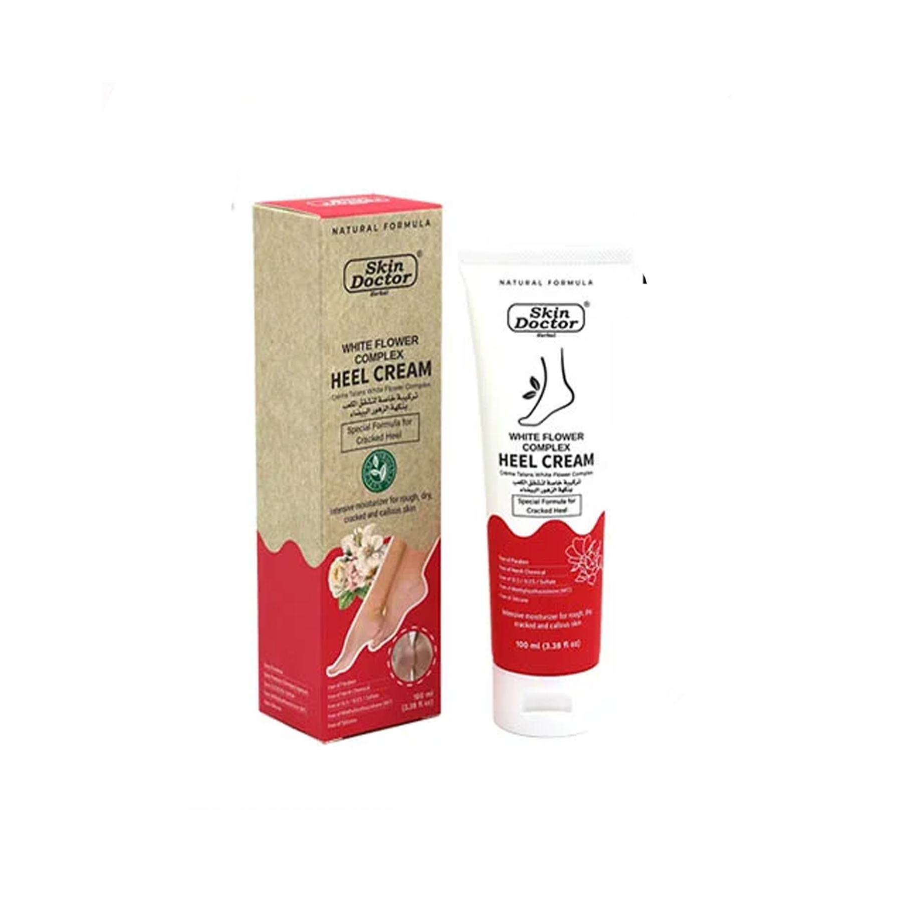 The produt of Skin Doctor White Flower Complex Heel Cream