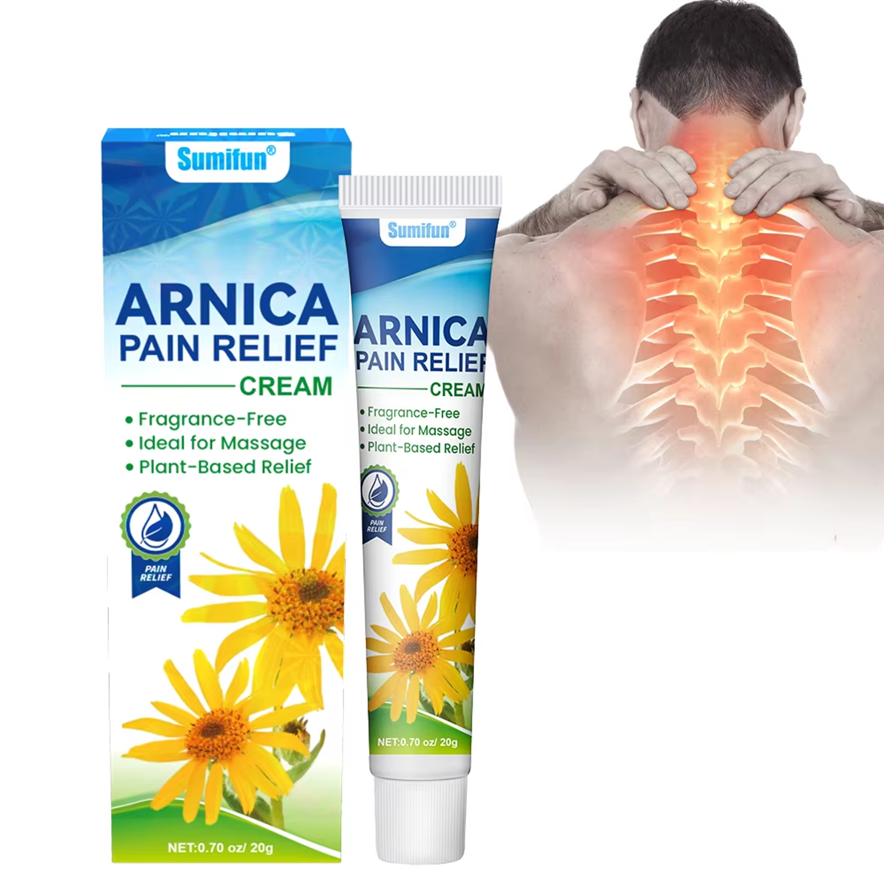 Benefits of using Sumifun Arnica Pain Relief Cream