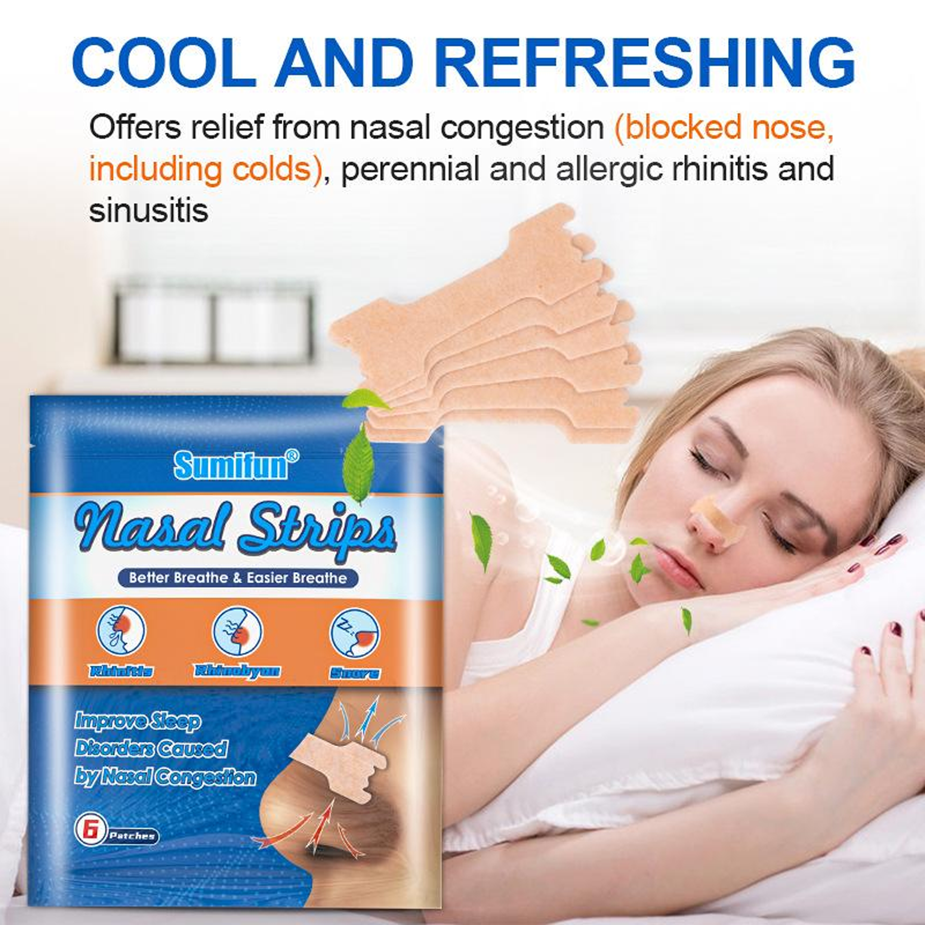 Key Benefits of using Sumifun Nasal Strips 