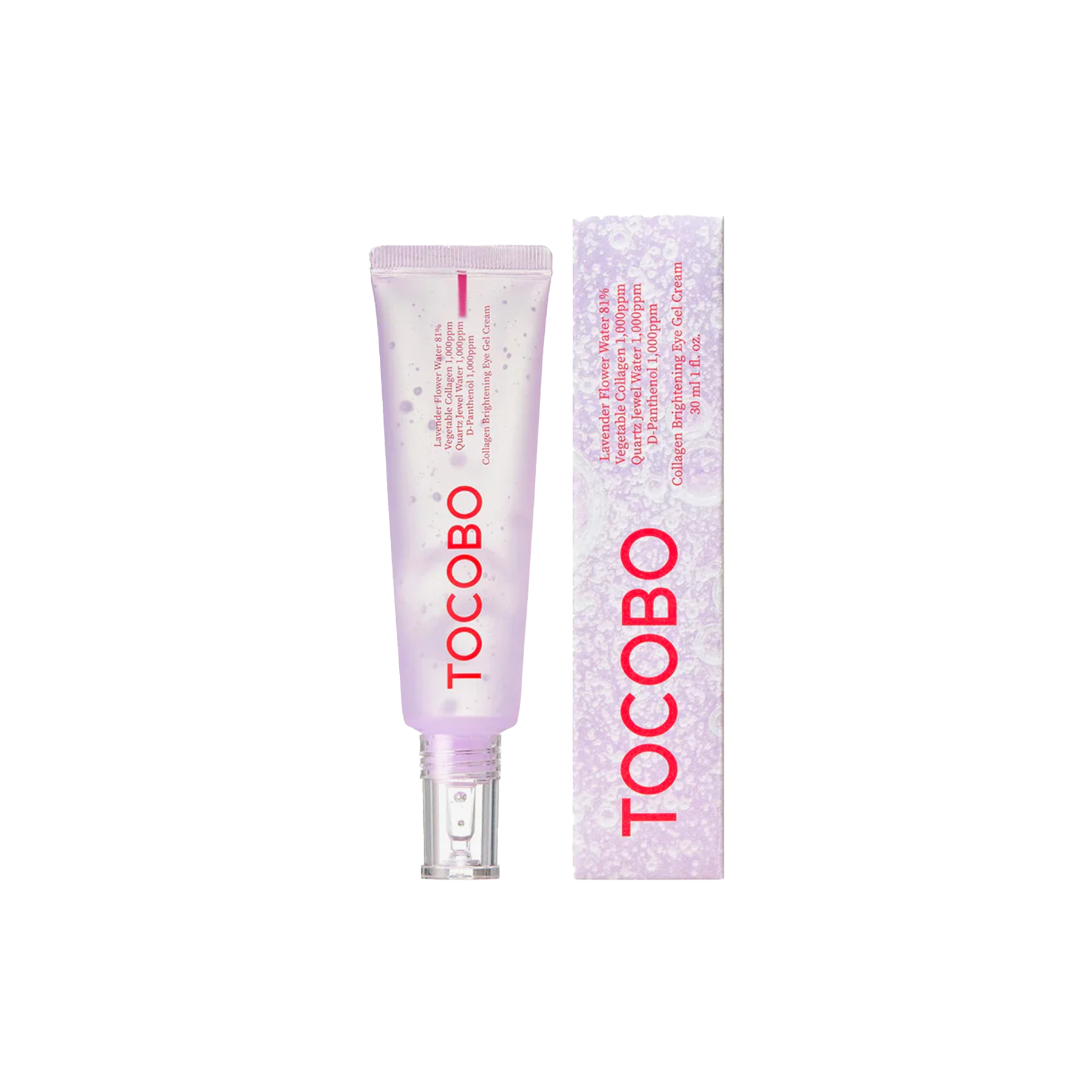 The product of Tocobo Collagen Brightening Eye Gel Cream