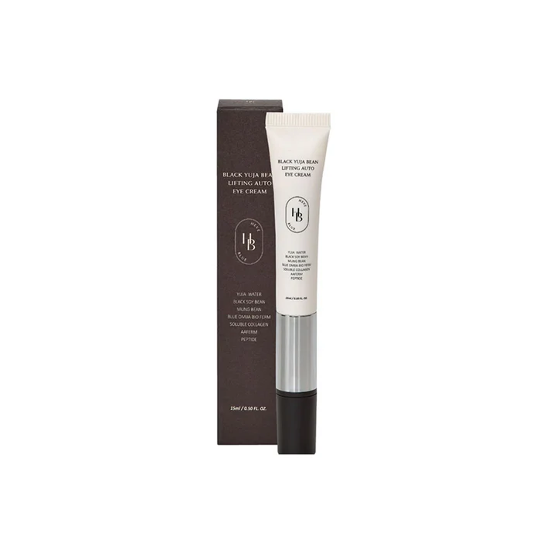 HEVEBLUE Black Yuja Bean Lifting Auto Eye Cream - 15ml