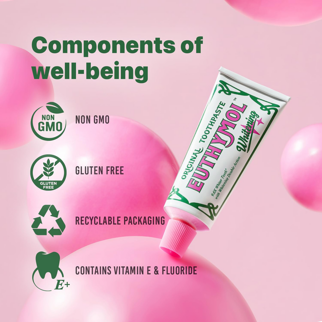 Euthymol Whitening Toothpaste (Pink) - 75ml