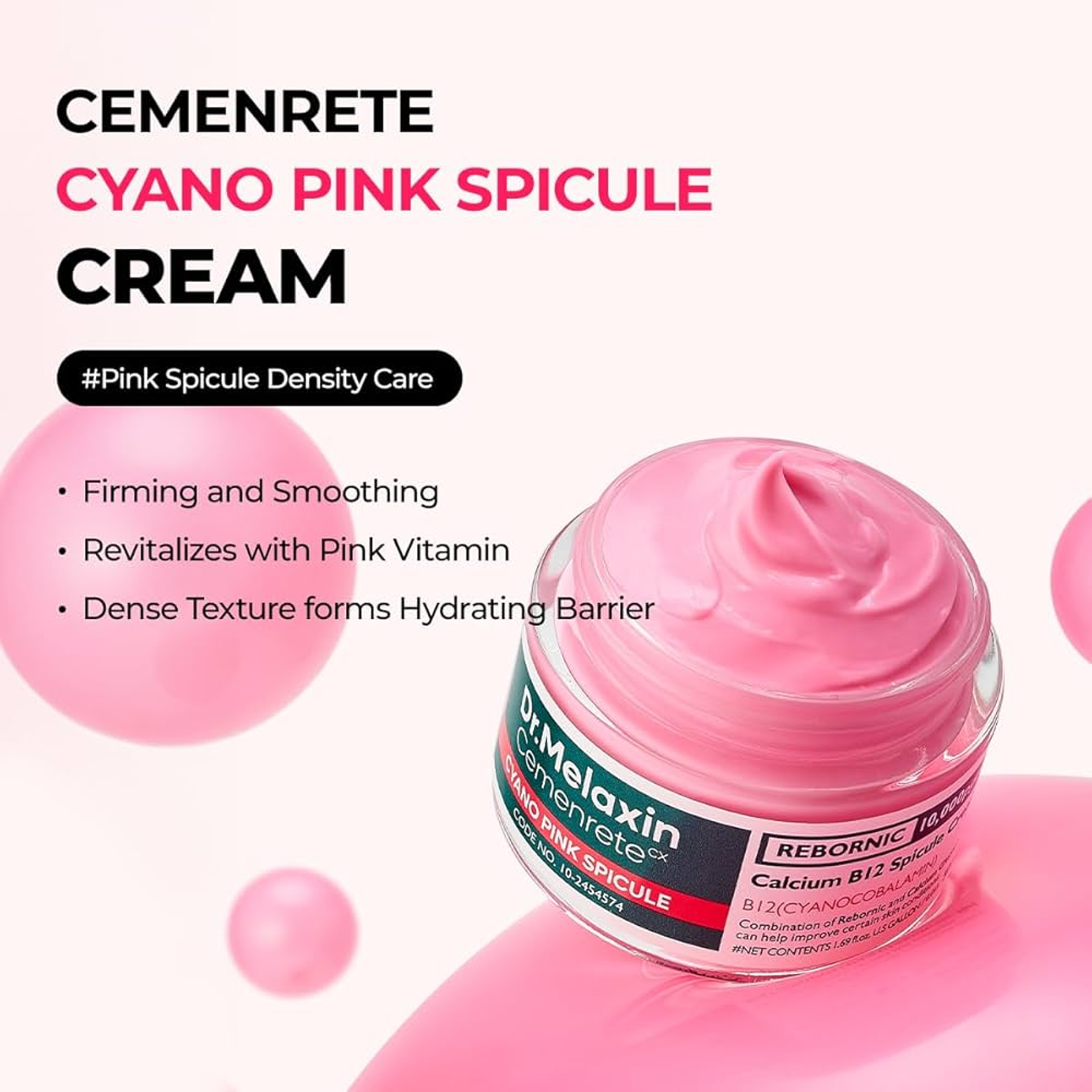Dr.Melaxin Cemenrete Cyano Pink Spicule Cream -50g